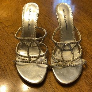 Colorful Creations Genuine Rhinestone Shoes